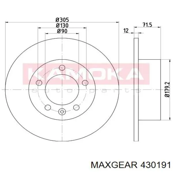 Бензонасос 430191 Maxgear