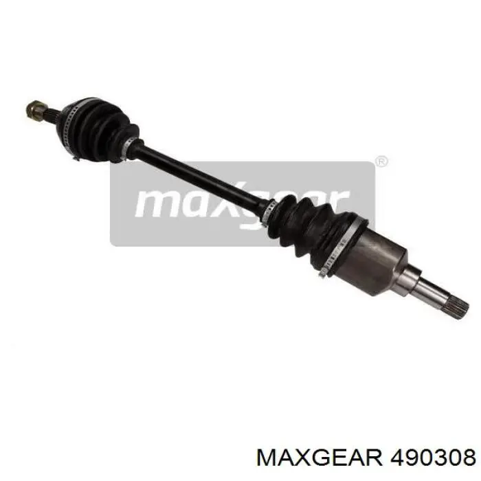 Полуось (привод) передняя левая 490308 Maxgear