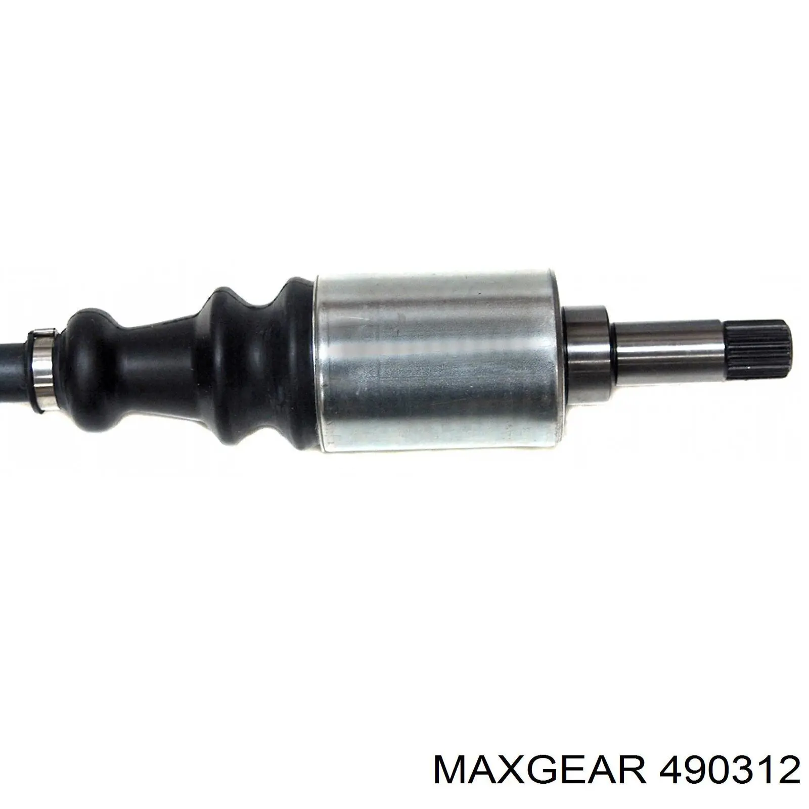 Полуось (привод) передняя правая 490312 Maxgear