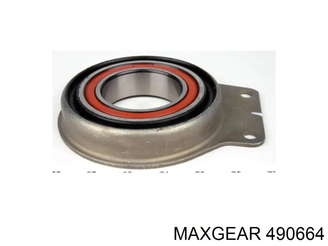 Подвесной подшипник передней полуоси 490664 Maxgear