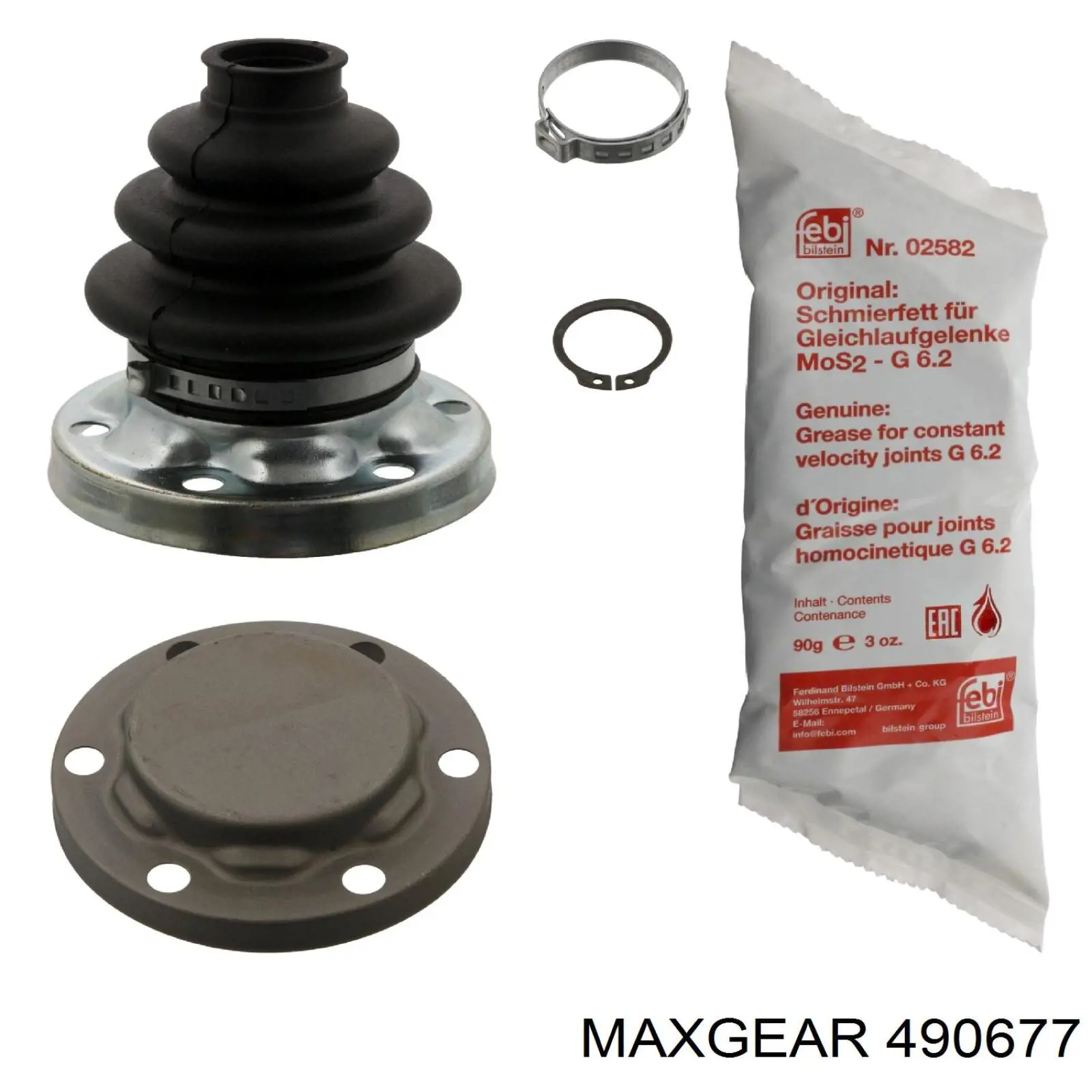 Купить 490677 Maxgear Пыльник ШРУСа задней полуоси наружный