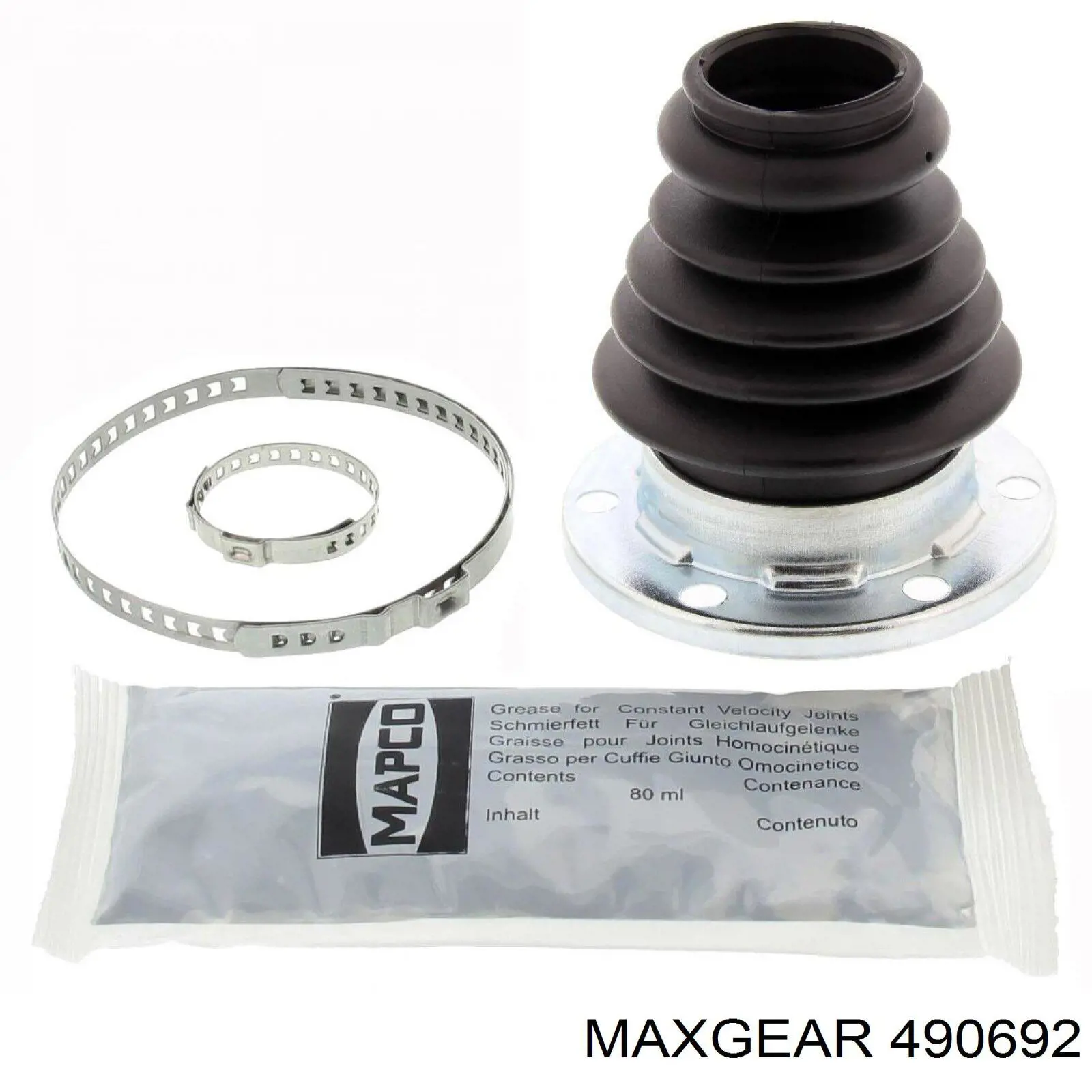 Пыльник ШРУСа передней полуоси внутренний правый 490692 Maxgear