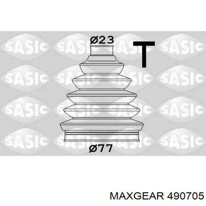 490705 Maxgear Пыльник шарнира привода