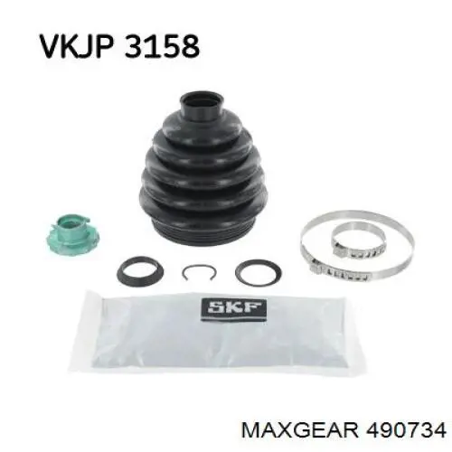 Купить 490734 Maxgear Пыльник гранаты наружный, передний