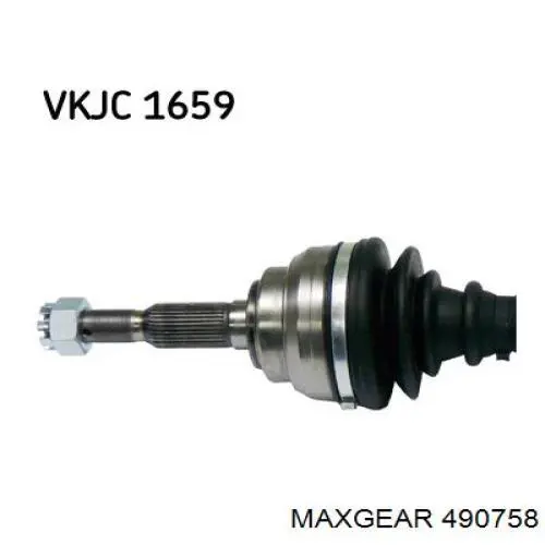 Левая полуось 490758 Maxgear