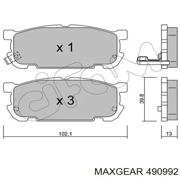  490992 Maxgear