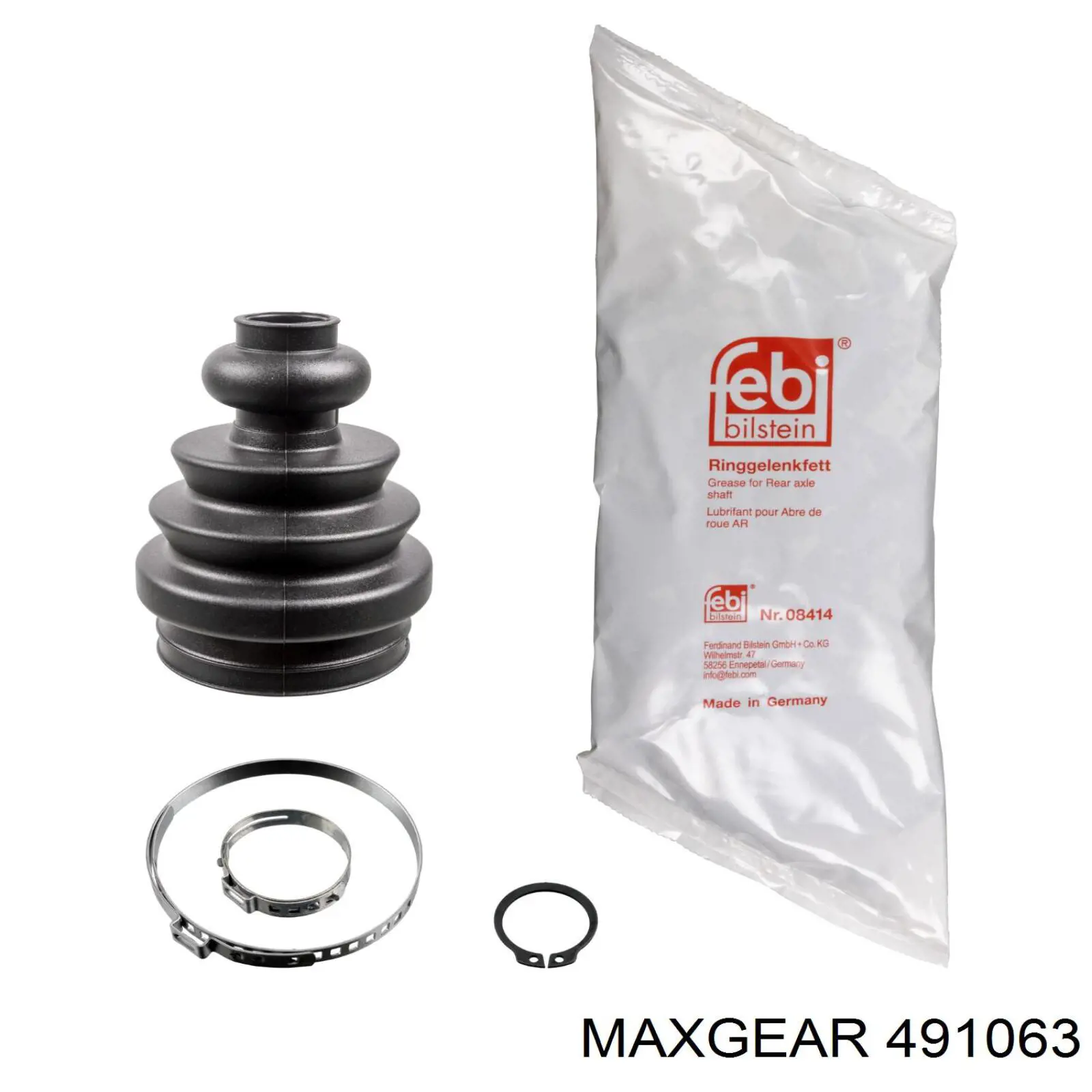 Купить 491063 Maxgear Пыльник гранаты внутренний, передней полуоси