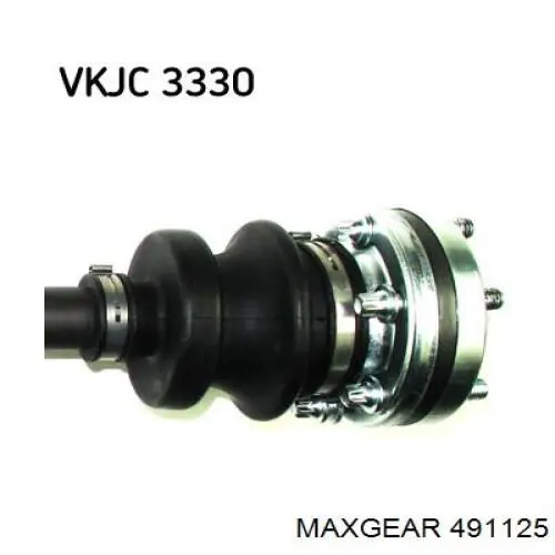 49-1125 Maxgear полуось задняя