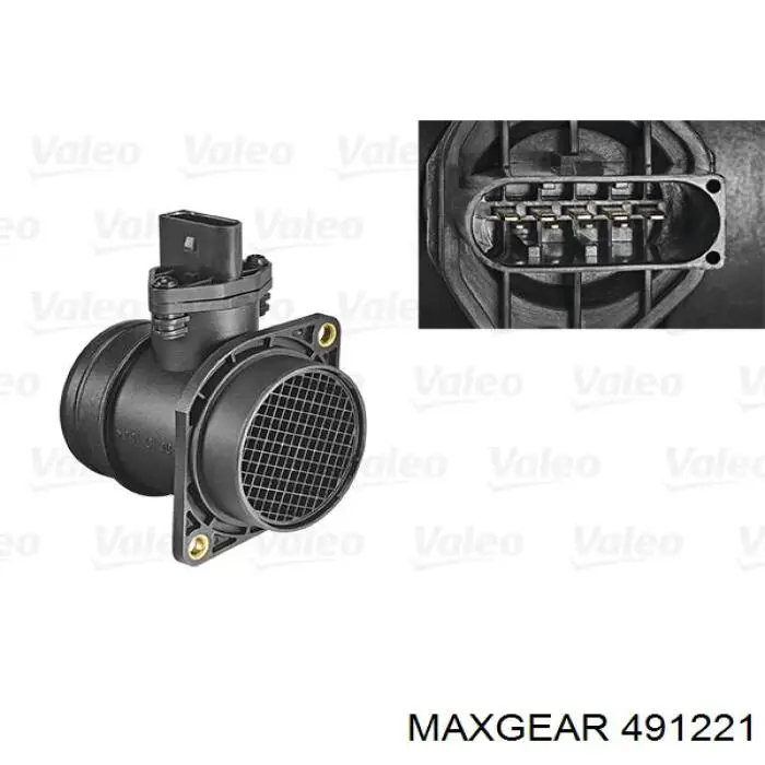 Полуось передняя 491221 Maxgear