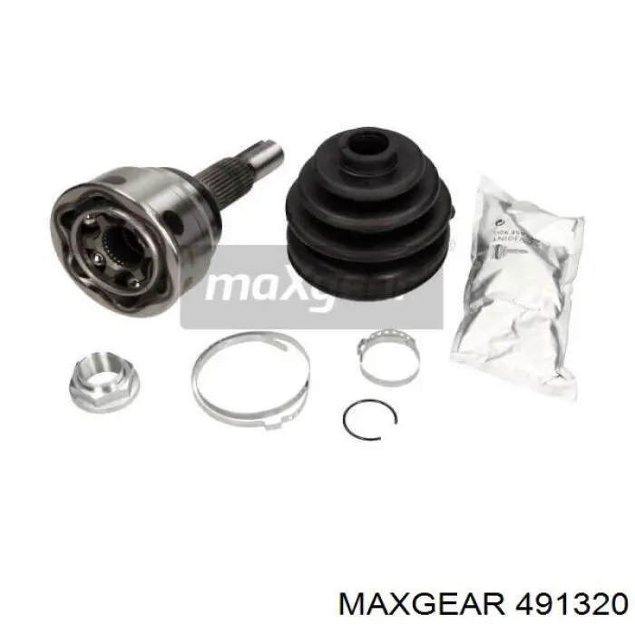 Полуось передняя 491320 Maxgear