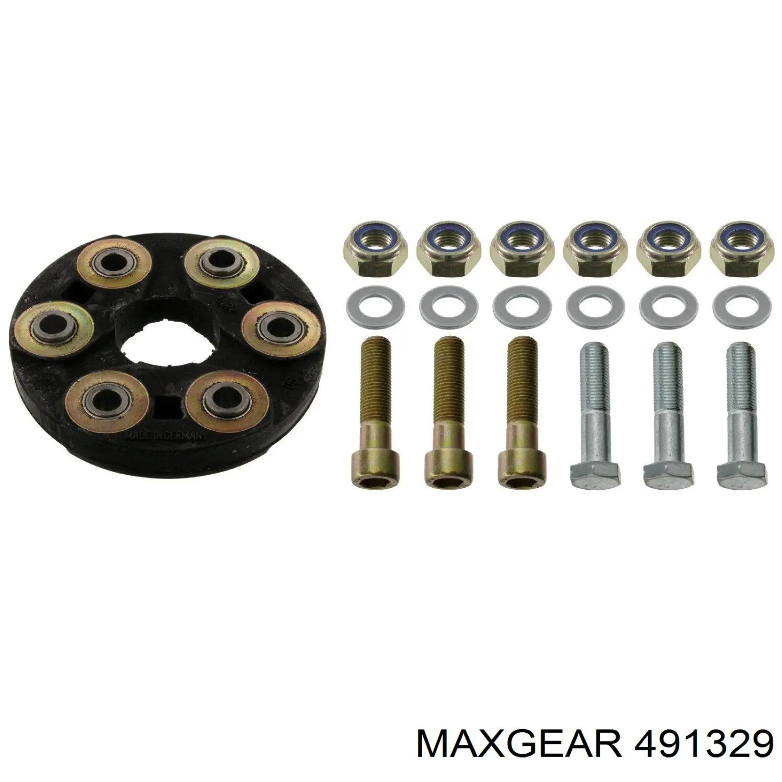 Муфта кардана эластичная передняя MAXGEAR 491329