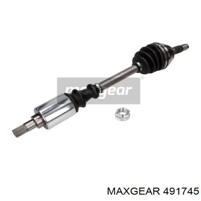 Левая полуось 491745 Maxgear