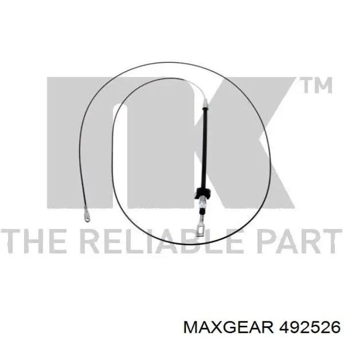 Правая полуось 492526 Maxgear