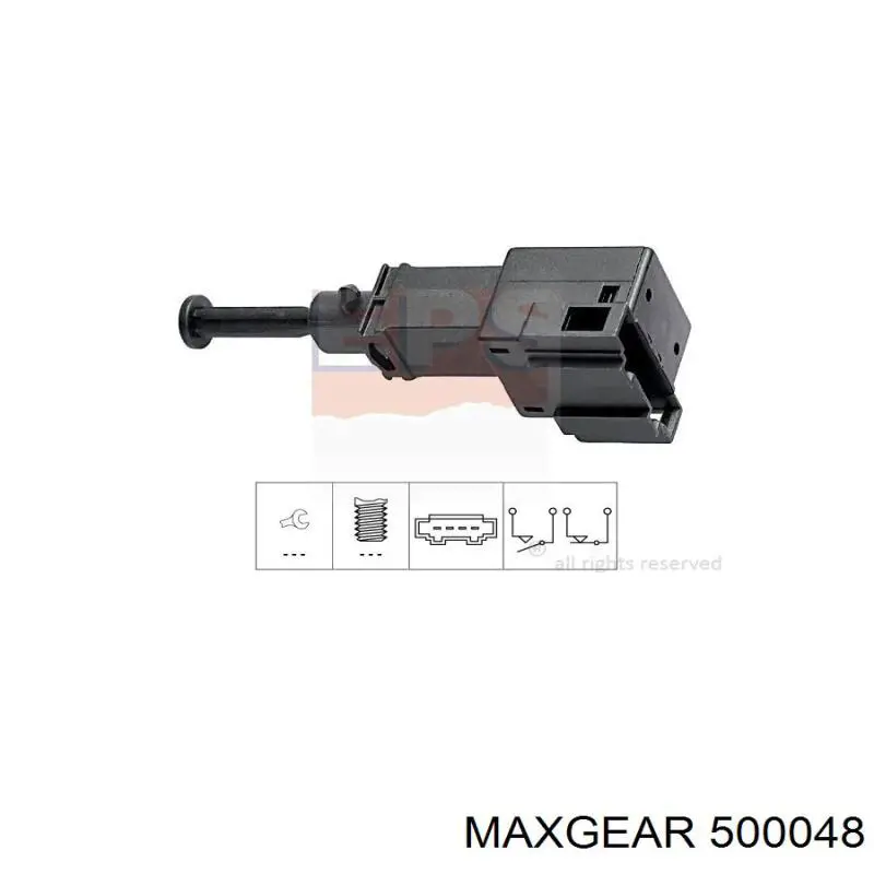 Лягушка Maxgear 500048 цена, от 7.06 USD