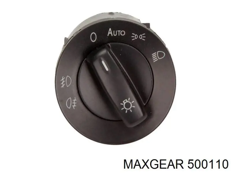500110 Maxgear переключатель света фар на "торпедо"