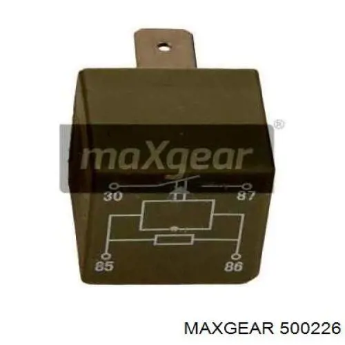 Реле свечей накала 500226 Maxgear