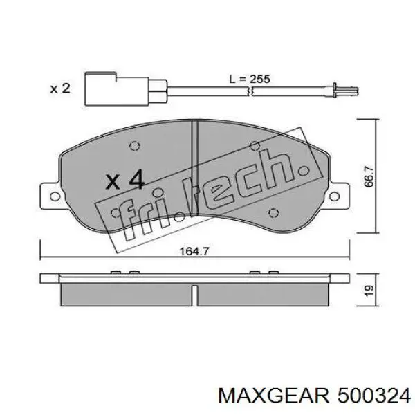 Лягушка Maxgear 500324 цена, от 8.04 USD