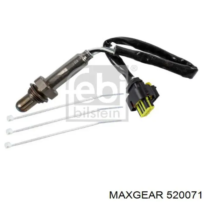 520071 Maxgear Шланг тормозной левый передний