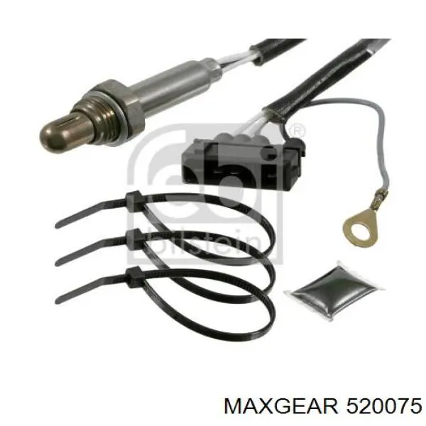 Купить 520075 Maxgear Шланг тормозной передний