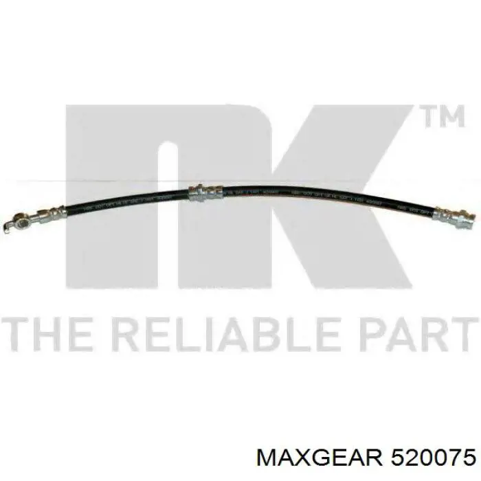 Шланг тормозной передний 520075 Maxgear
