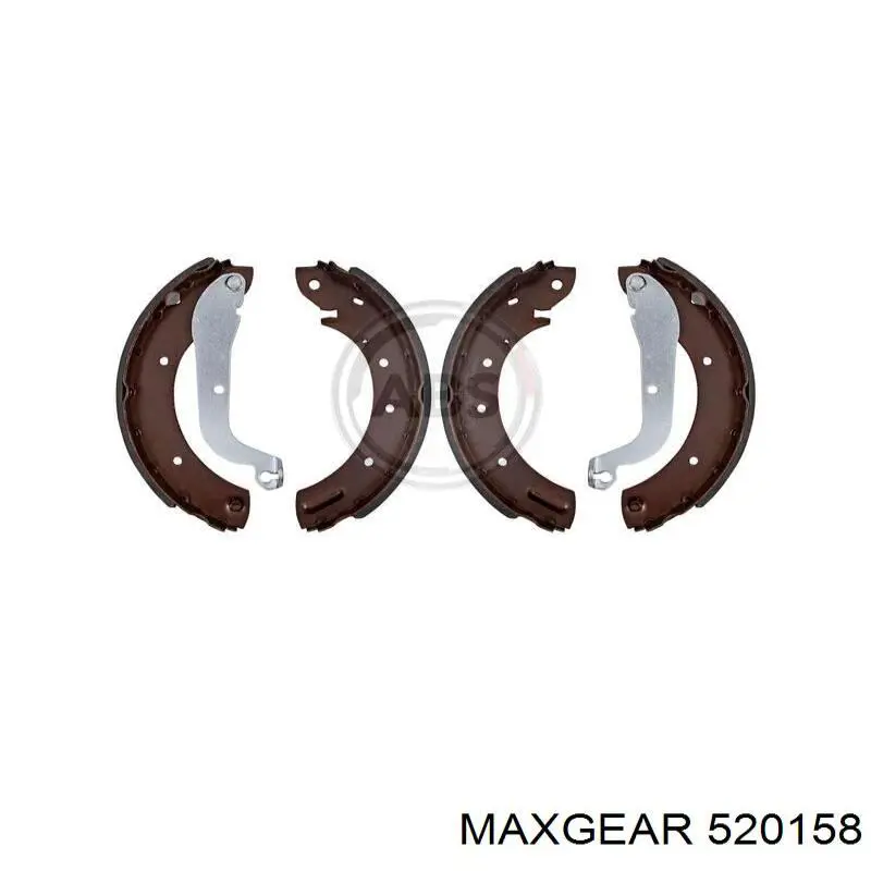 Купить 520158 Maxgear Шланг тормозной передний