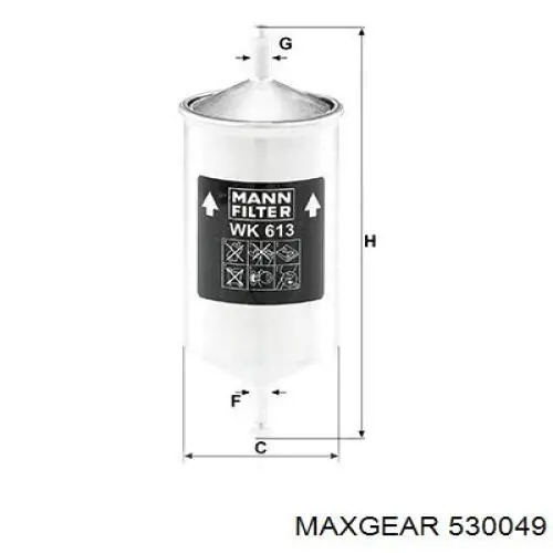 Высоковольтные провода 530049 Maxgear