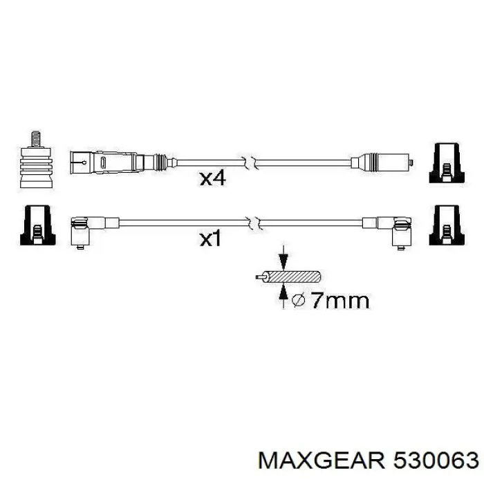 Бронепровода Maxgear 530063