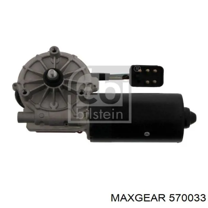 57-0033 Maxgear мотор стеклоочистителя лобового стекла