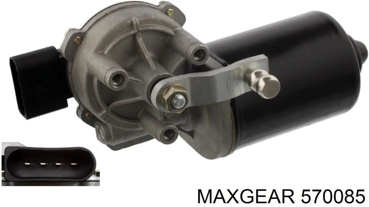 57-0085 Maxgear мотор стеклоочистителя лобового стекла