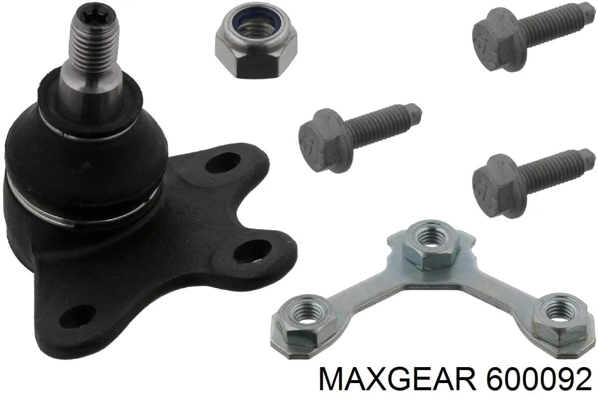 Купить 600092 Maxgear Винтовая пружина подвеска