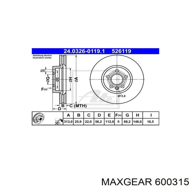 Купить 600315 Maxgear Пружина подвески