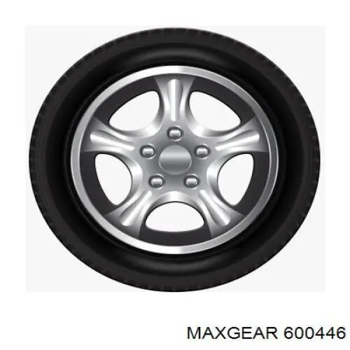 Задняя пружина 600446 Maxgear