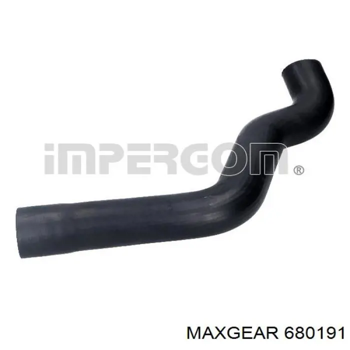 Шланг (патрубок) интеркуллера верхний правый 680191 Maxgear