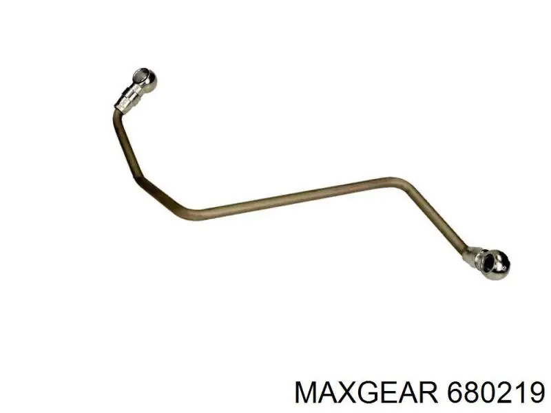 680219 Maxgear трубка (шланг подачи масла к турбине)