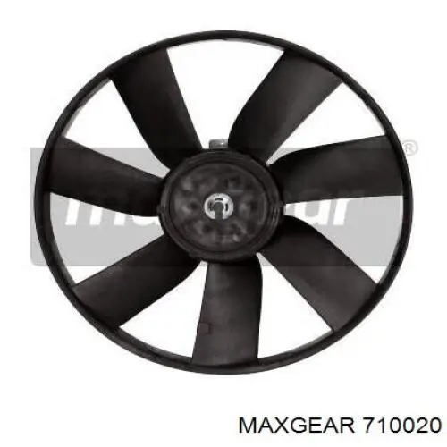 71-0020 Maxgear электровентилятор охлаждения в сборе (мотор+крыльчатка)