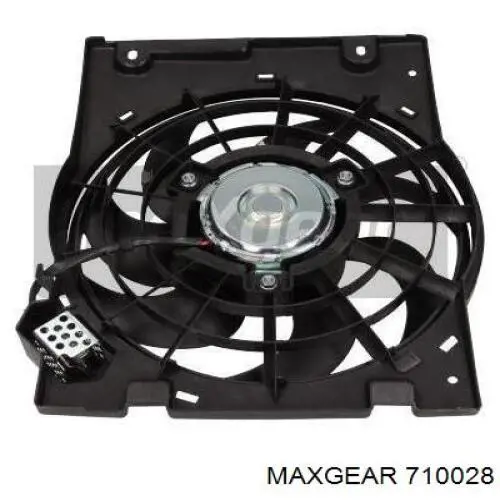 Диффузор вентилятора в сборе с мотором и крыльчаткой 710028 Maxgear