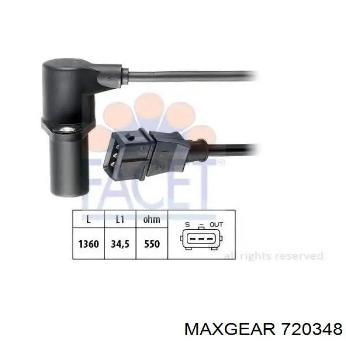 Ремкомплект шкворня поворотного кулака Maxgear 720348 цена, от 41.01 USD