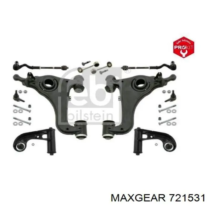 Рычаг передний нижний левый Maxgear 721531