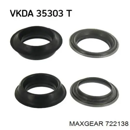 722138 Maxgear Опора левого переднего амортизатора