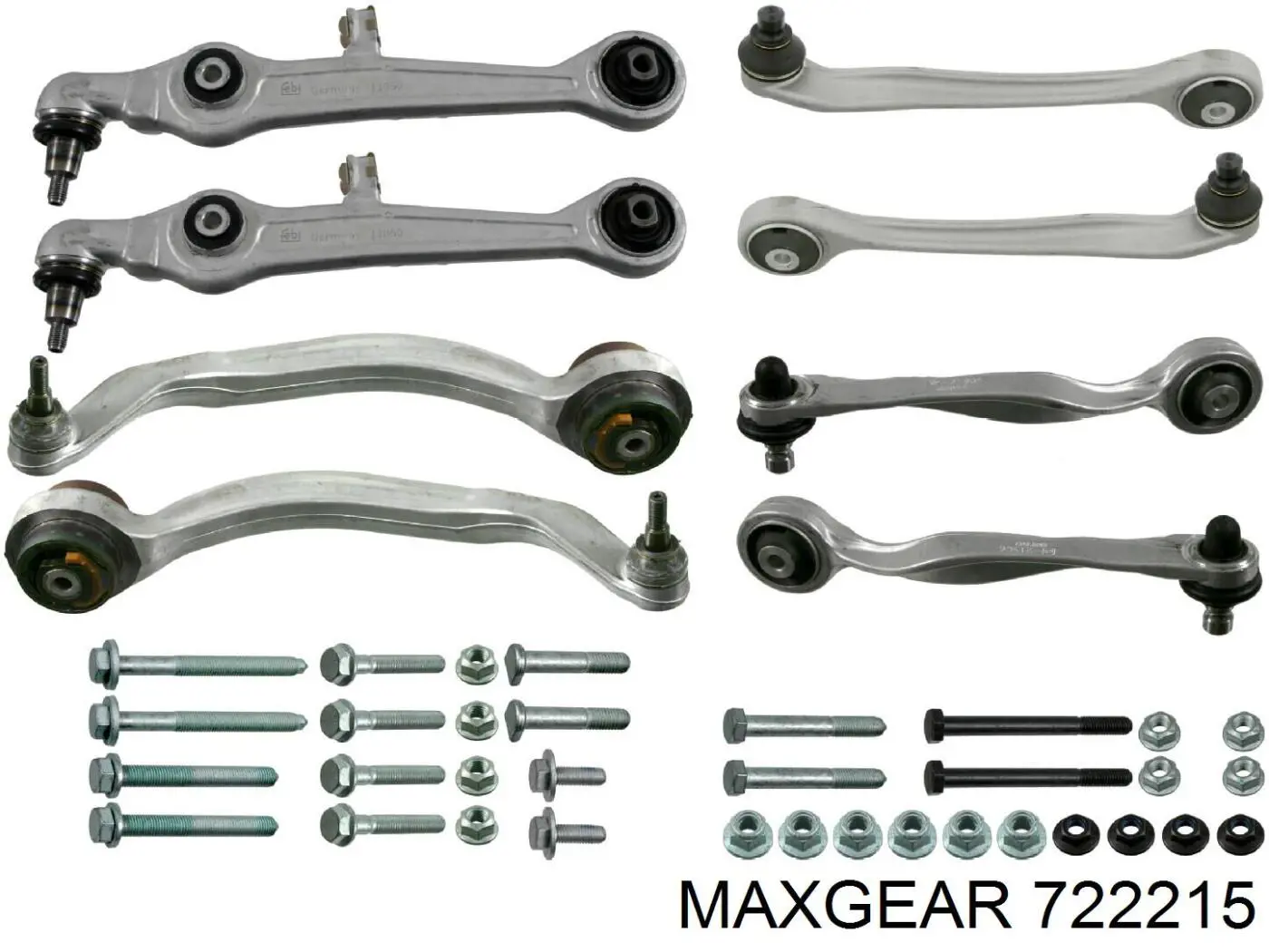 Комплект рычагов передней подвески Maxgear 722215