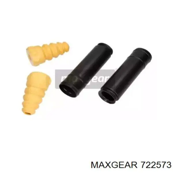 722573 Maxgear Pára-choque (grade de proteção) de amortecedor traseiro + bota de proteção