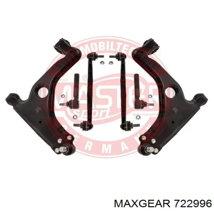 72-2996 Maxgear bucha de estabilizador traseiro