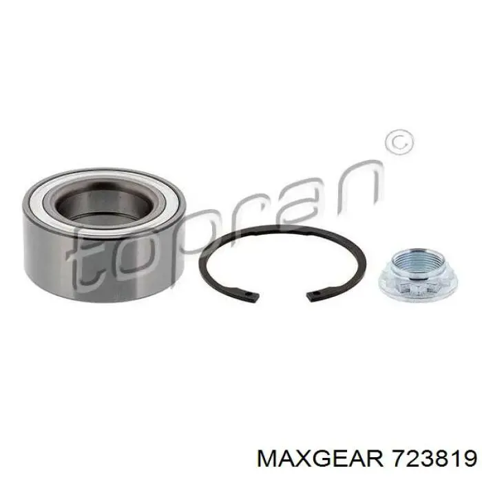 Болт крепления заднего развального рычага, наружный 723819 Maxgear