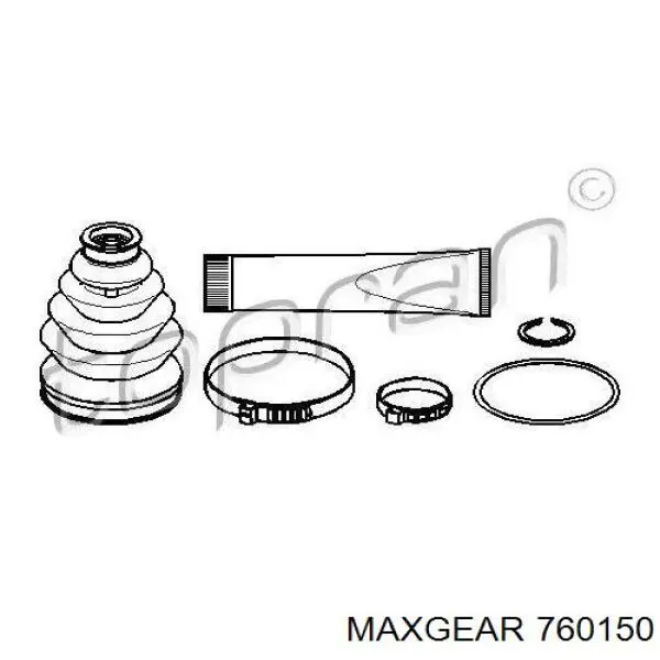 Купить 760150 Maxgear Передняя опора двигателя