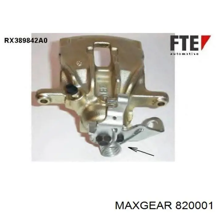 Задний левый суппорт Maxgear 820001 цена, от 50.27 USD