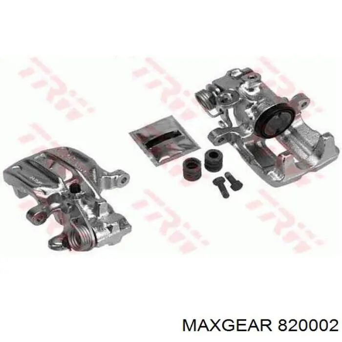 Тормозной суппорт правый задний Maxgear 820002 цена, от 51.61 USD