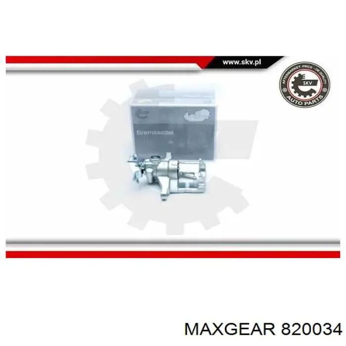 Суппорт задний левый 820034 Maxgear