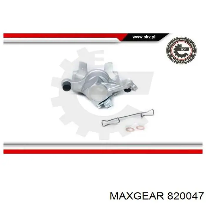 820047 Maxgear Суппорт тормозной задний правый