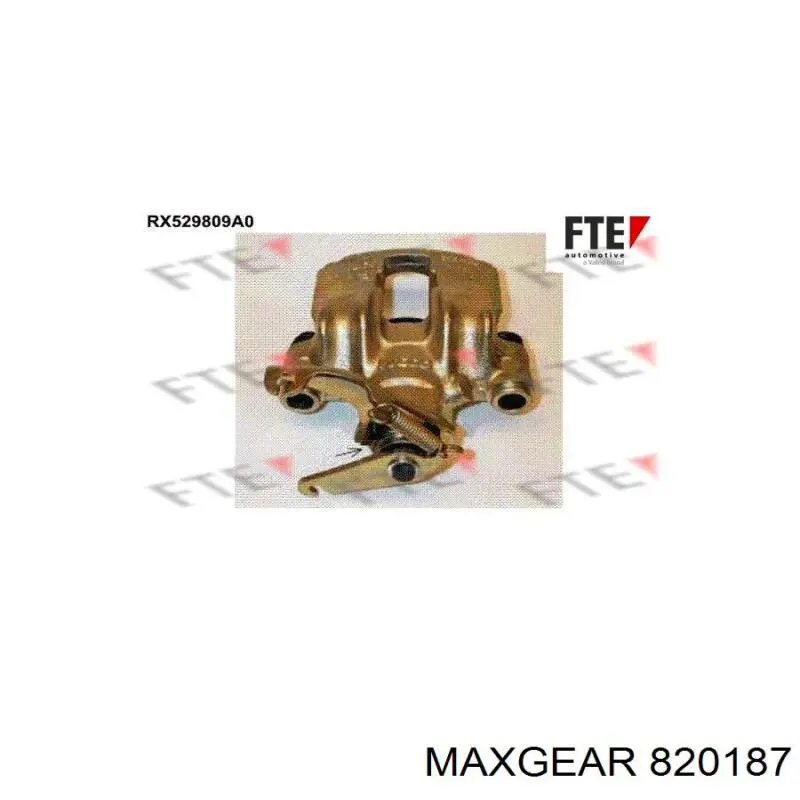 Задний левый суппорт Maxgear 820187 цена, от 80.15 USD
