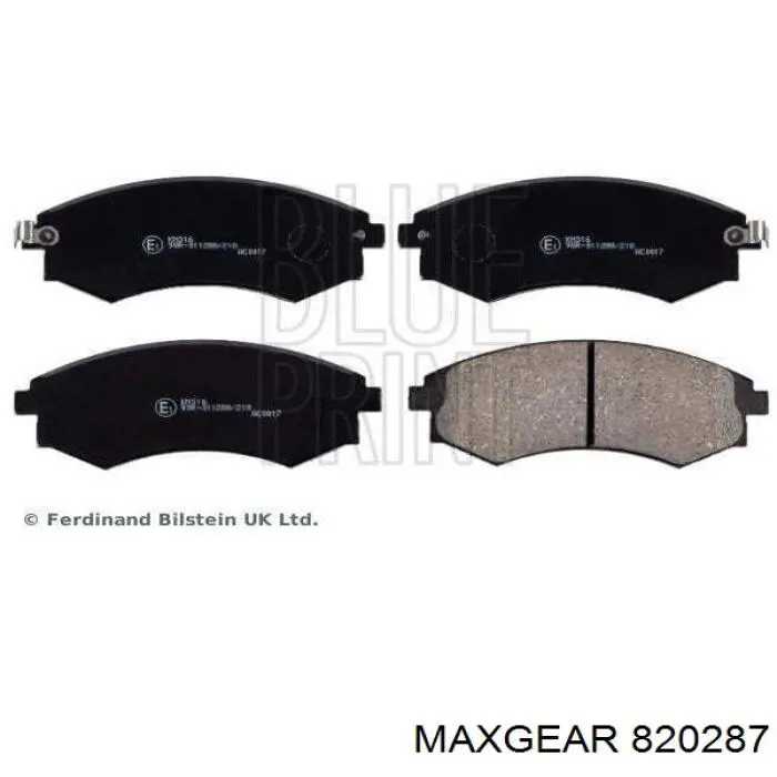 Суппорт тормозной передний левый Maxgear 820287